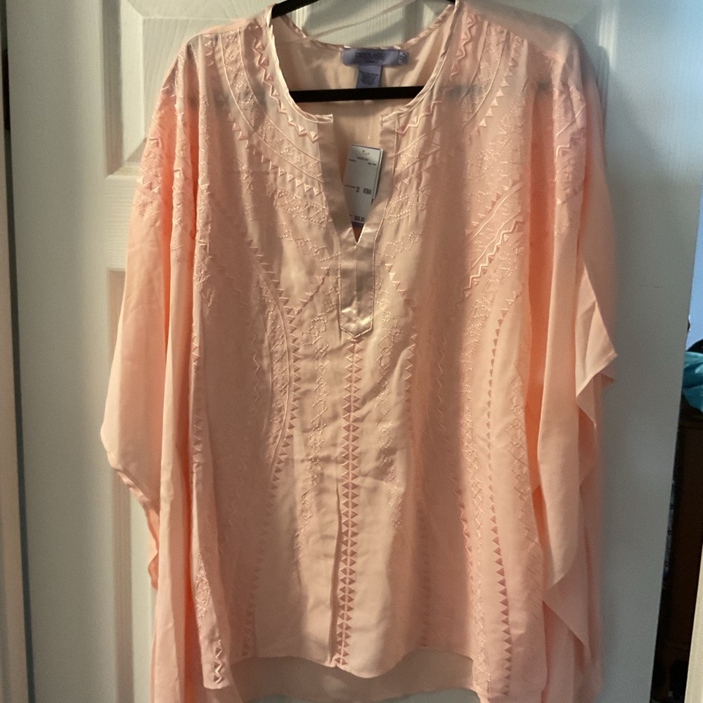 Premise Light Pink with Butterfly Sleeves